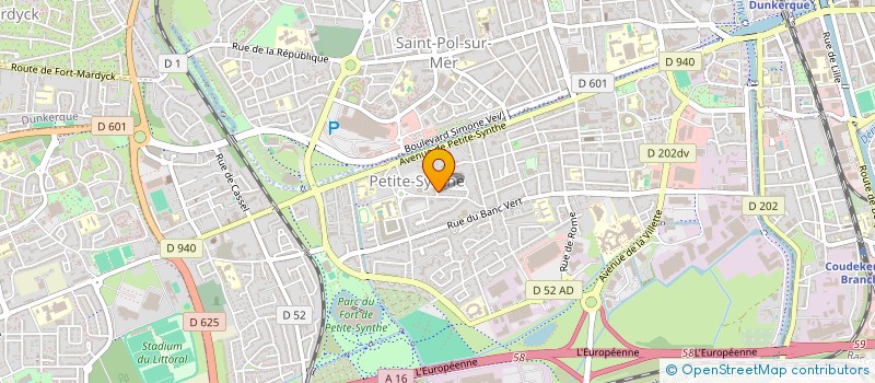 localisation de l'entreprise SCI CORSAERT à DUNKERQUE