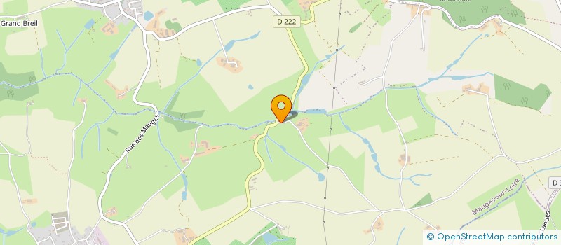 localisation de l'entreprise SCI CORSAIR  BEAUPREAU-EN-MAUGES