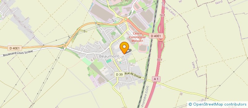 localisation de l'entreprise SCI CORSAKHI à HENIN-BEAUMONT