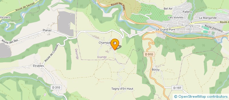 localisation de l'entreprise SCI CORSALE  DESINGY