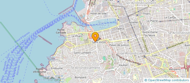 localisation de l'entreprise SCI CORSE ABBAYE à MARSEILLE