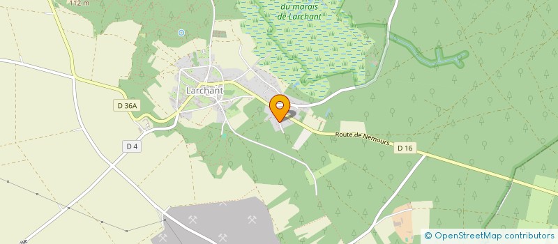 localisation de l'entreprise SCI CORSICA 2  LARCHANT