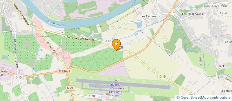 localisation de l'entreprise SCI CORSICA à BERGERAC
