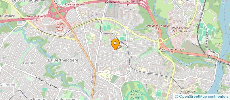 localisation de l'entreprise SCI CORSICA à NANTES