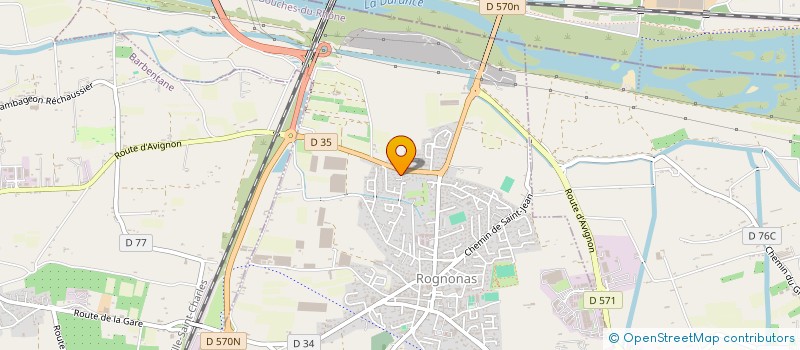 localisation de l'entreprise SCI CORSICA  ROGNONAS