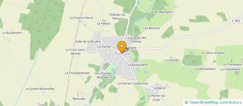 localisation de l'entreprise SCI CORSICA MONTPELLIER à THILOUZE