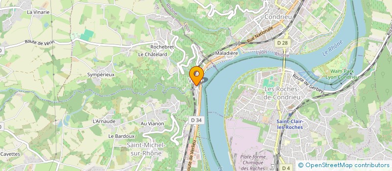 localisation de l'entreprise SCI CORSICA QUATRU  VERIN