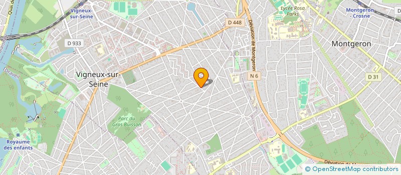 localisation de l'entreprise SCI CORSICANISAN à VIGNEUX-SUR-SEINE