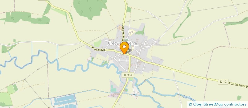 localisation de l'entreprise SCI CORSO  CRECY-SUR-SERRE