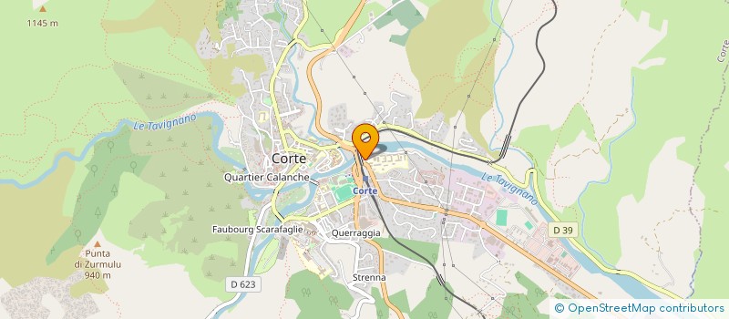 localisation de l'entreprise SCI CORTALIS à CORTE