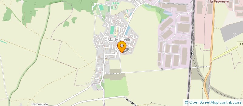 localisation de l'entreprise SCI CORTESDROULERS  MARLY-LA-VILLE