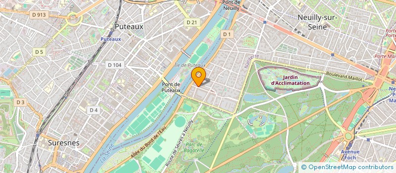 localisation de l'entreprise SCI CORTINA à NEUILLY-SUR-SEINE