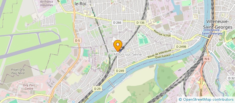 localisation de l'entreprise SCI CORTO  ABLON-SUR-SEINE