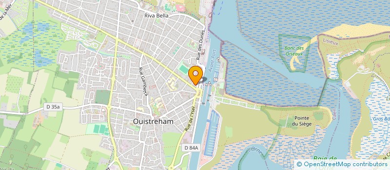 localisation de l'entreprise SCI CORTONE  OUISTREHAM