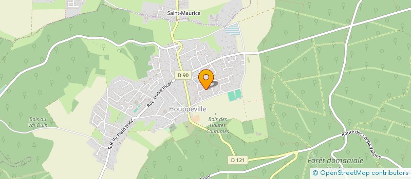 localisation de l'entreprise SCI CORUCOLO  HOUPPEVILLE