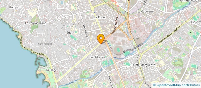 localisation de l'entreprise SCI CORUSCANT à MARSEILLE