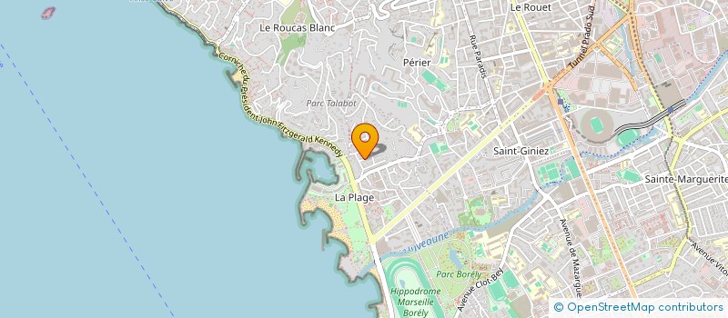 localisation de l'entreprise SCI CORVEY à MARSEILLE