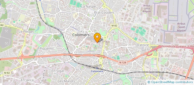 localisation de l'entreprise SCI CORY à COLOMIERS