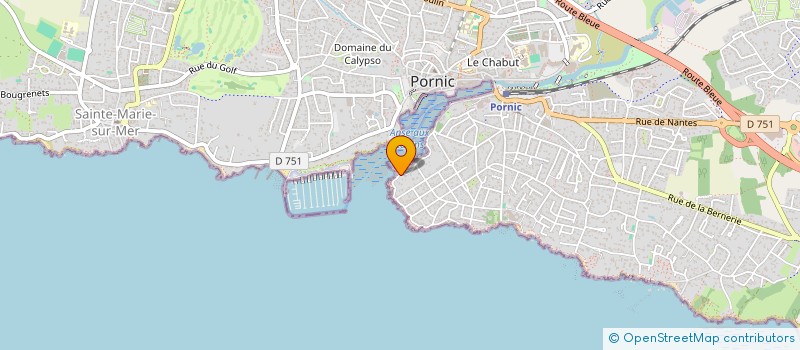 localisation de l'entreprise SCI COSA  PORNIC