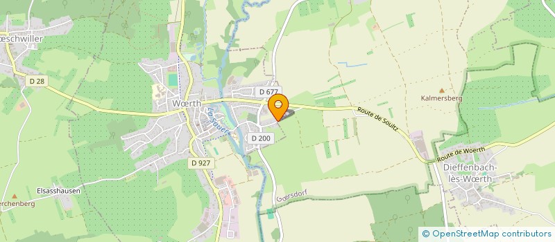 localisation de l'entreprise SCI COSAMO  WRTH