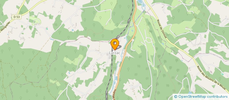 localisation de l'entreprise SCI COSARE  MONPLAISANT