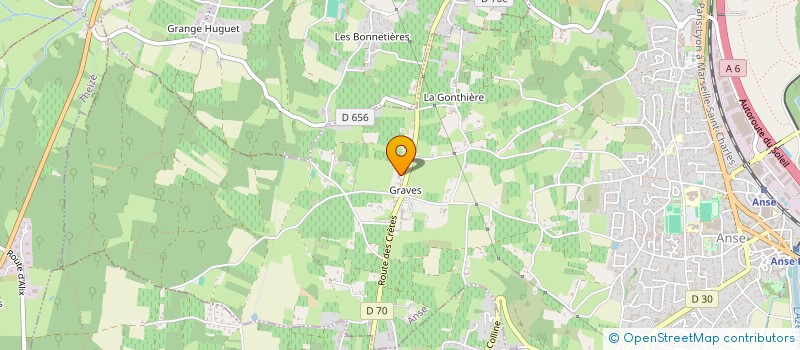 localisation de l'entreprise SCI COSAYA  ANSE