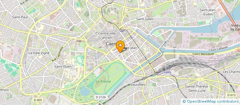 localisation de l'entreprise SCI COSEDIA à CAEN