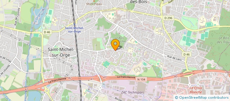 localisation de l'entreprise SCI COSEF  ST MICHEL SUR ORGE