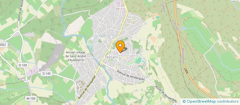 localisation de l'entreprise SCI COSI  TEYRAN