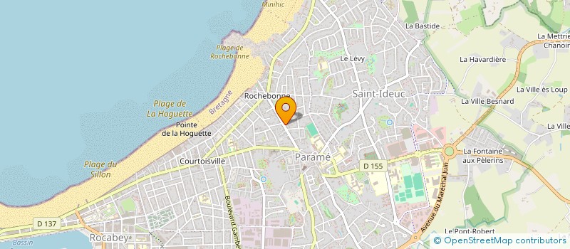 localisation de l'entreprise SCI COSINUS  SAINT-MALO