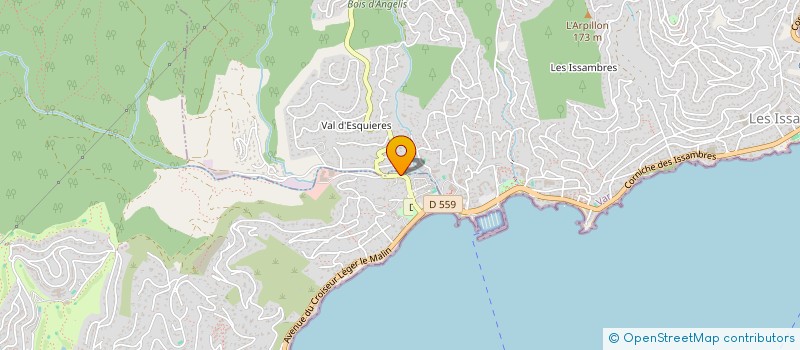 localisation de l'entreprise SCI COSINUS à SAINTE-MAXIME