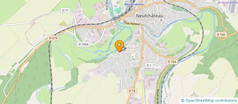 localisation de l'entreprise SCI COSKUN à NEUFCHATEAU