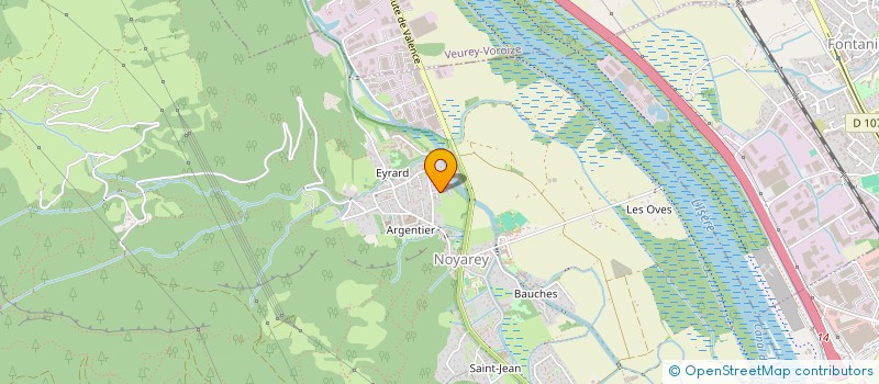 localisation de l'entreprise SCI COSMO à NOYAREY