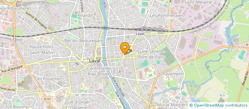 localisation de l'entreprise SCI COSMOS à LAVAL