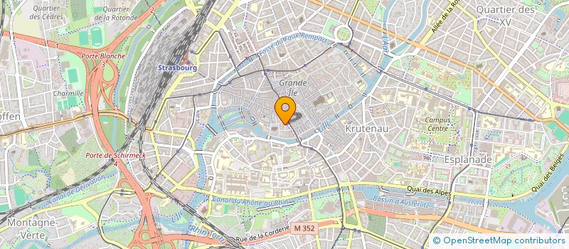 localisation de l'entreprise SCI COSMOS CHOCOLAT  STRASBOURG