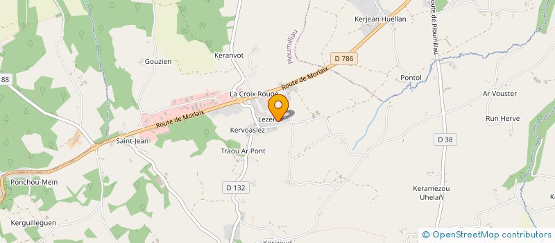 localisation de l'entreprise SCI COSQUER  PLOUMILLIAU