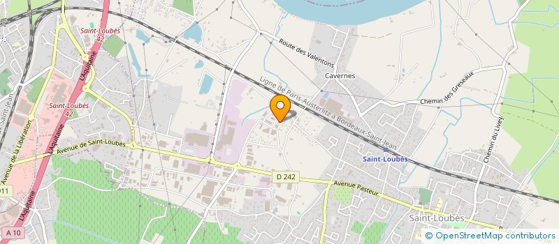 localisation de l'entreprise SCI COSSE  SAINT-LOUBES