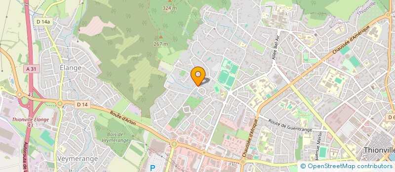 localisation de l'entreprise SCI COSSE à THIONVILLE