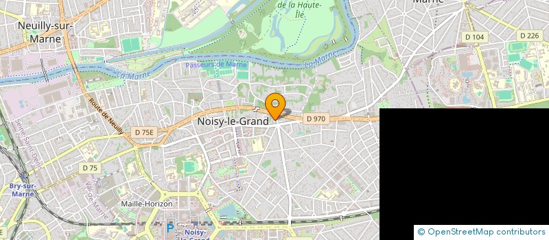 localisation de l'entreprise SCI COSSONEAU 1 à NEUILLY-SUR-MARNE