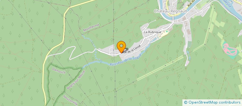 localisation de l'entreprise SCI COSSY  BOGNY-SUR-MEUSE