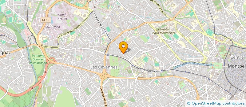 localisation de l'entreprise SCI COST'S IMMO à MONTPELLIER
