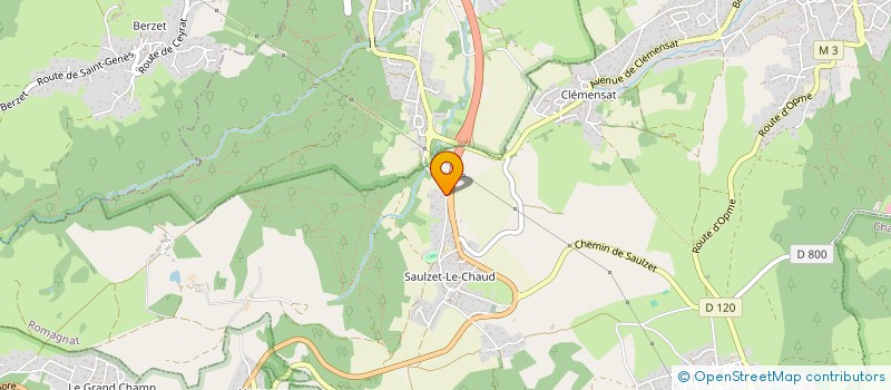 localisation de l'entreprise SCI COSTA  ROMAGNAT