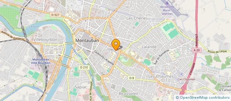 localisation de l'entreprise SCI COSTA  MONTAUBAN