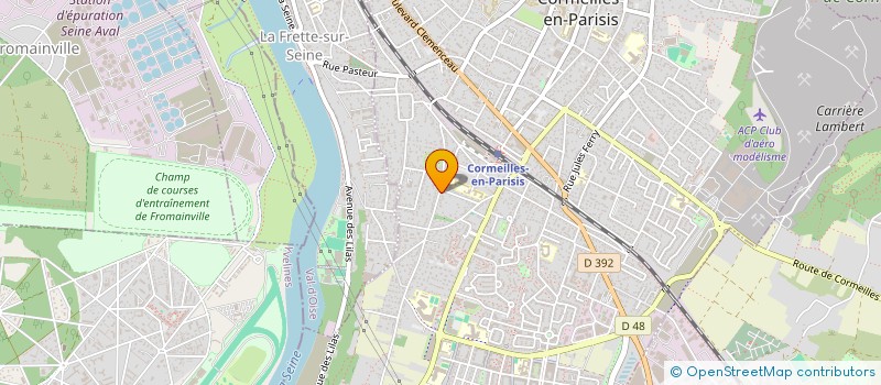 localisation de l'entreprise SCI COSTA ET FILS  CORMEILLES-EN-PARISIS