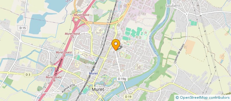 localisation de l'entreprise SCI COSTA LAGUNA  MURET