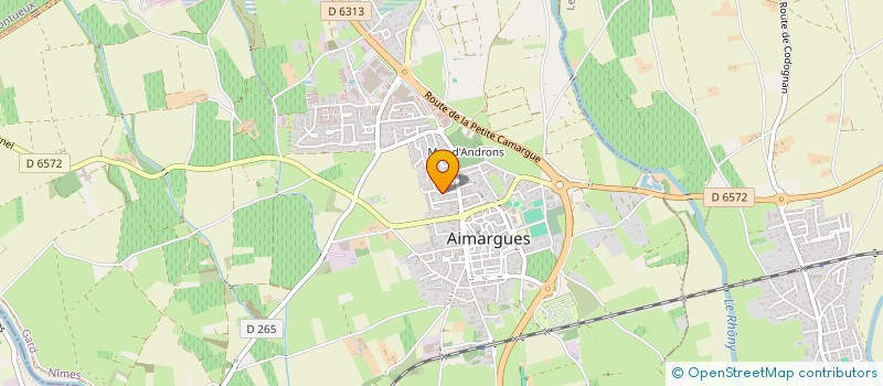 localisation de l'entreprise SCI COSTABEL  AIMARGUES