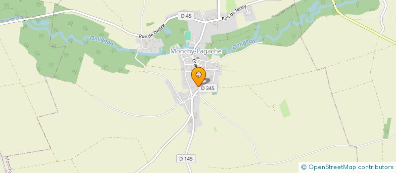 localisation de l'entreprise SCI COSTAMAGNA  CURLU