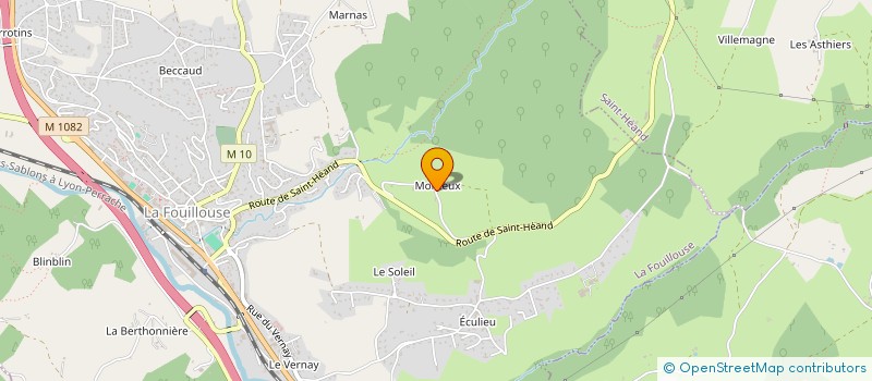 localisation de l'entreprise SCI COSTANZO  LA FOUILLOUSE