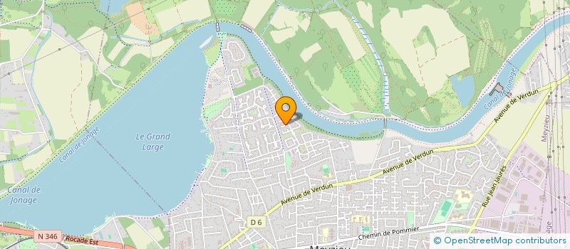 localisation de l'entreprise SCI COSTARICA  MEYZIEU