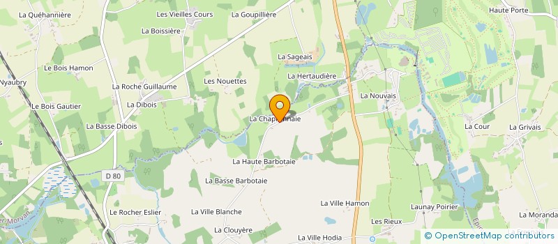 localisation de l'entreprise SCI COSTARMORICAIN  BONNEMAIN